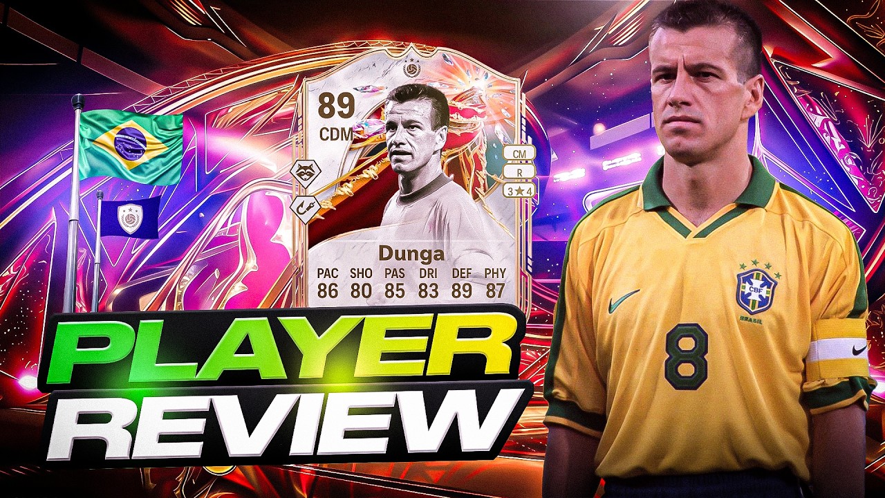 89 KNOCKOUT ROYALTY ICON DUNGA PLAYER REVIEW - EA FC 26 ULTIMATE TEAM
