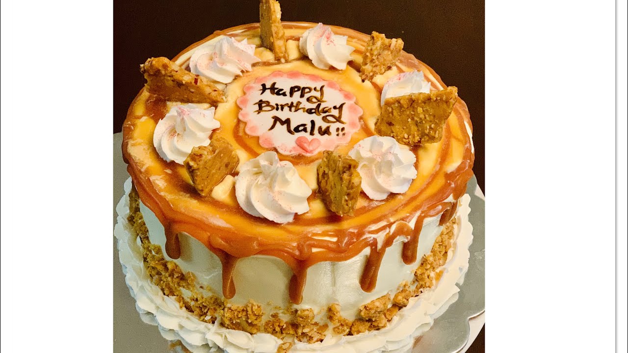 Butterscotch Cake Recipe YouTube Butterscotch Cake Recipe YouTube