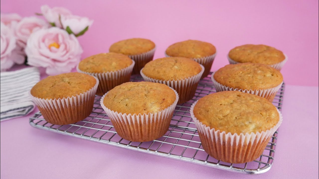 MUFFINS DE PLÁTANO 🍌 Muffisn para vender 🍌 Ale Hervi