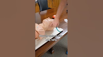 #Howto size a Nasopharyngeal Airway #NPA #Medical #beprepared