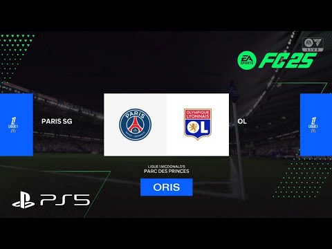 تجربة الدوري الفرنسي فيفا 25    25 بلايستيشن 5