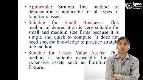 Depreciation Part-II | B.Com students | Prof. Sunil Kumar | IGNOU | New Delhi | INDIA