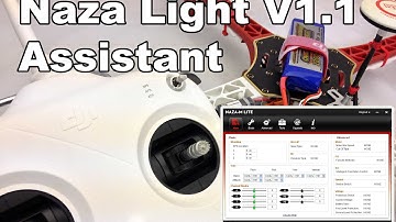 Using the DJI Naza Assistant Software for RC Calibration, Motors, IOC, Failsafe, Voltage, GPS