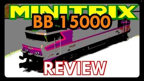 Minitrix BB 15000 Train Review N Scale