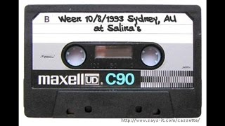 Ween (10/8/1993 Sydney, AU) - Never Squeal On the Pusher