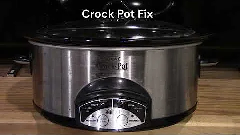 Reset Your Crock Pot--Don't Throw it Away!