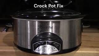 Reset Your Crock Pot--Don't Throw it Away!