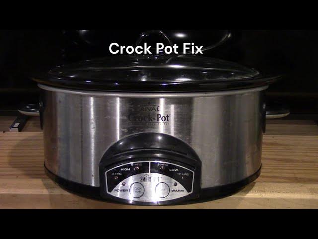 Cuisinart crock pot control panel reset sequence