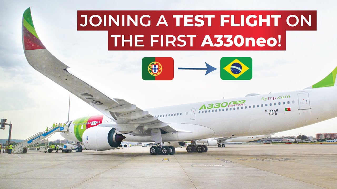 Vlog First On Youtube Flying On The Airbus A330 900neo Of Tap Air Portugal