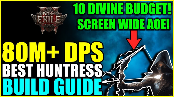 Path of Exile 2 | 80M+ DPS! Budget Best Lightning Huntress Build! (PoE 2 Huntress Amazon Guide)