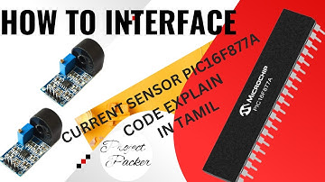 #34 how to interface current CT sensor in PIC16F877A