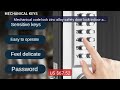 Mechanical code lock zinc alloy safety door lock indoor and ou... — Hot Deal 2026 | Limited Offer!