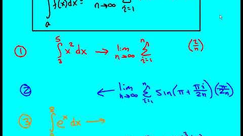 sigma notation riemann sums