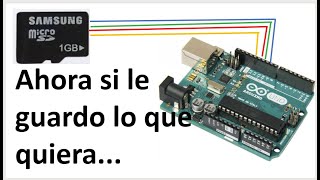 ✅ Cómo almacenar miles de datos con Arduino en una SD memoria