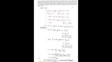 ASM--Numerical Example on determination of "k" by 