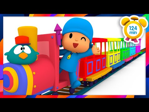 POCOYO Em PORTUGUÊS Do BRASIL A Longa Viagem De Trem 124 Min DESENHOS ANIMADOS Para Crianças