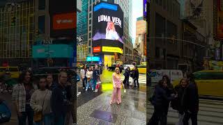 Seeing Myself on a Billboard in Times Square for the First Time