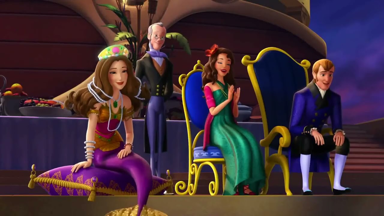 4K UHD | Sofia the First | Song : Moment To Shine | 3x01 | Disney