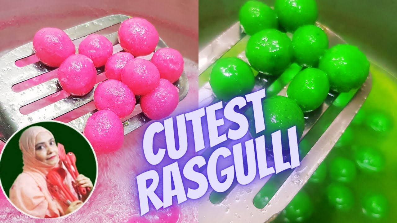 Mini Rasgulla Recipe - असली रसगुल्ला बनाने का सीक्रेट तरीका 