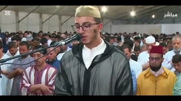 صلاة التراويح بمدينة مراكش القارئ جعفر السعدي