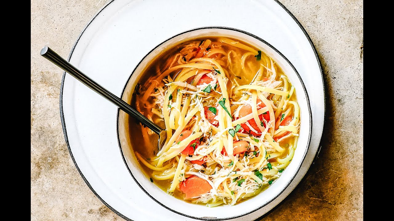 Instant Pot Chicken Noodle Soup Recipe Add A Pinch Easy Instant Pot