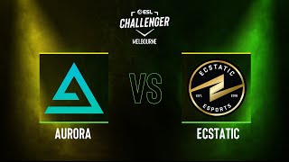 Aurora vs. ECSTATIC - Map 1 [Overpass] - ESL Challenger Melbourne 2023 Europe CQ - Upper bracket