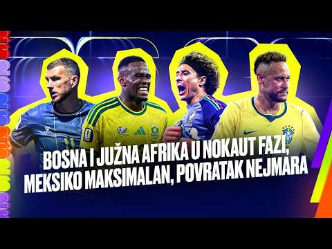 HET-TRIK - MUNDIJAL SPECIJAL #15 Bosna u nokaut fazi, Brazil osvojio grupu, Češka razočarala