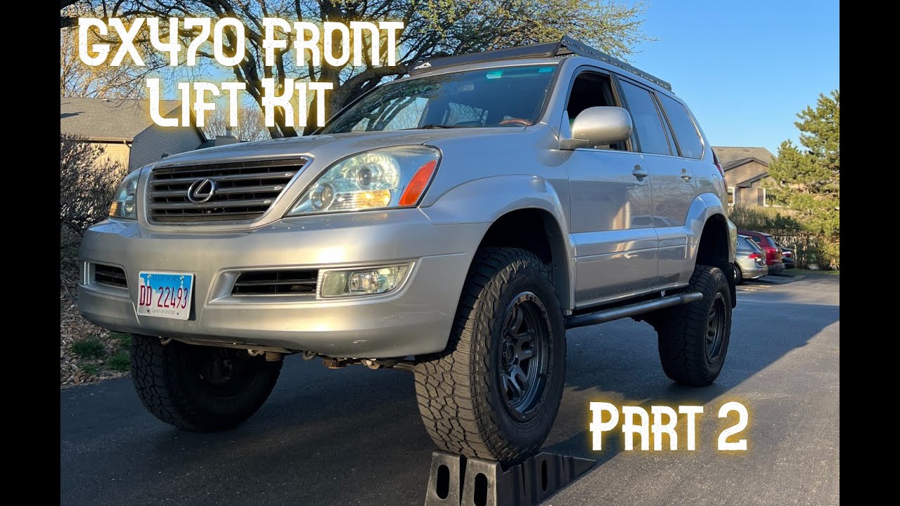 GX470 Lift Kit & Front End Refresh LCA, UCA, Axles, TCase Seals and