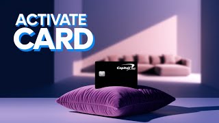 activate your Capital One credit card 💳