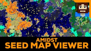 AMIDST - Minecraft  Seed Map Viewer Tutorial
