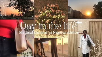 Realistic Day in the Life of a Medical Student in Nigeria (Calm & Chaos) | Afe Babalola University
