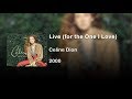 Celine Dion - Live (for the One I Love) | Letra Inglés - Español