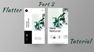 Flutter UI Tutorial - Flutter UI Design Tutorial Part 2