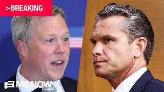 Breaking Army Secretary Submits Resignation After Months Of Friction With Hegseth