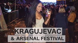 Kragujevac Crazy Night Party @ Arsenal Festival! | Exploring Kragujevac Serbia!