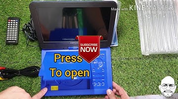 DBPOWER Portable DVD Player with 10.5