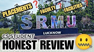14 LPA PACKAGE ? in SRMU 😱 HONEST REVIEW - BTECH 3rd Year student Reality