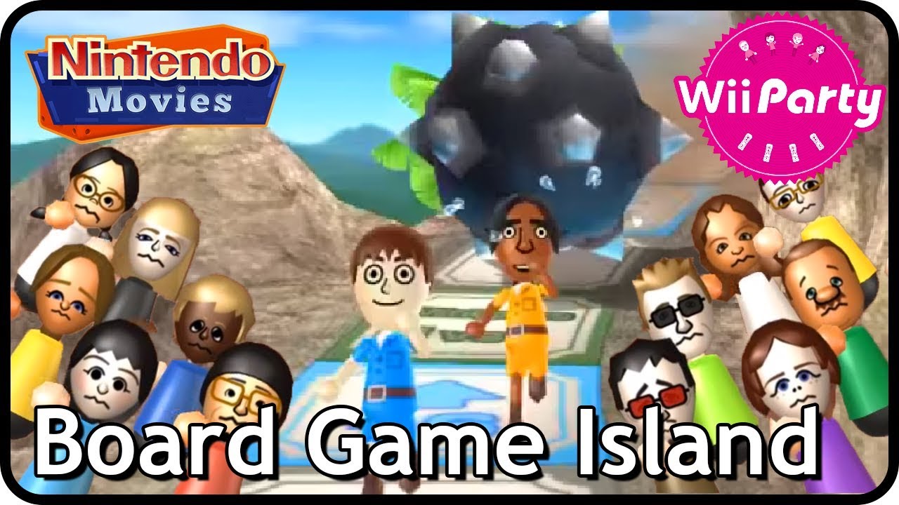 Wii Party Board Game Island 2 Players Master Difficulty Youtube