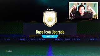 OMG HUGE W!! OPENING MY BASE ICON UPGRADE PACK!