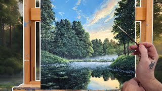 Step-by-Step: Painting a Mirrored Landscape