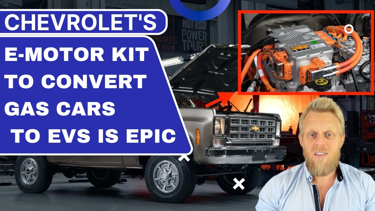 Chevrolet's e-motor kit to convert gas cars to EVs is EPIC