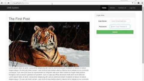 Creating Latest Post and Aside Area Using Some Bootstrap Techniques Part 81