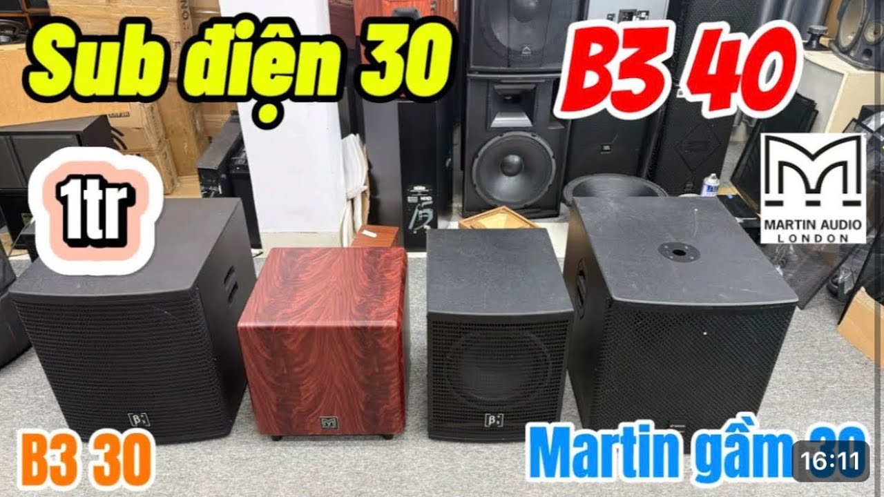 XẢ KHO SUB ĐIỆN BÃI MARTIN LONDON B3 ĐỒNG GIÁ 1TR☎️0832.328.885
