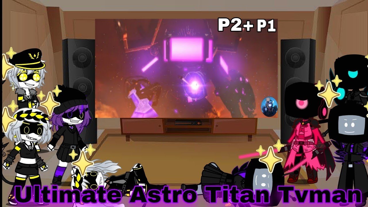 Murders Drones React To What if TitanTvman was with astro upgrades in skibidi toilet 77!