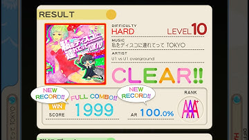 [REFLEC  BEAT plus] 私をディスコに連れてって TOKYO [hard]100%