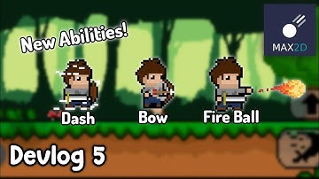 Adding New Abilities! - A Week of Game Development in Max2d! - (Devlog 5)
