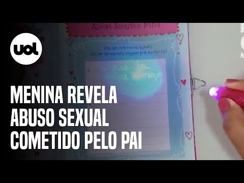 Texto secreto em diário revela abuso abuso sexual em menina de 9 anos, veja vídeo