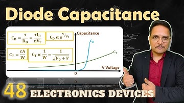 PN Junction Capacitance | Diode Capacitance | Depletion Capacitance | Diffusion Capacitance