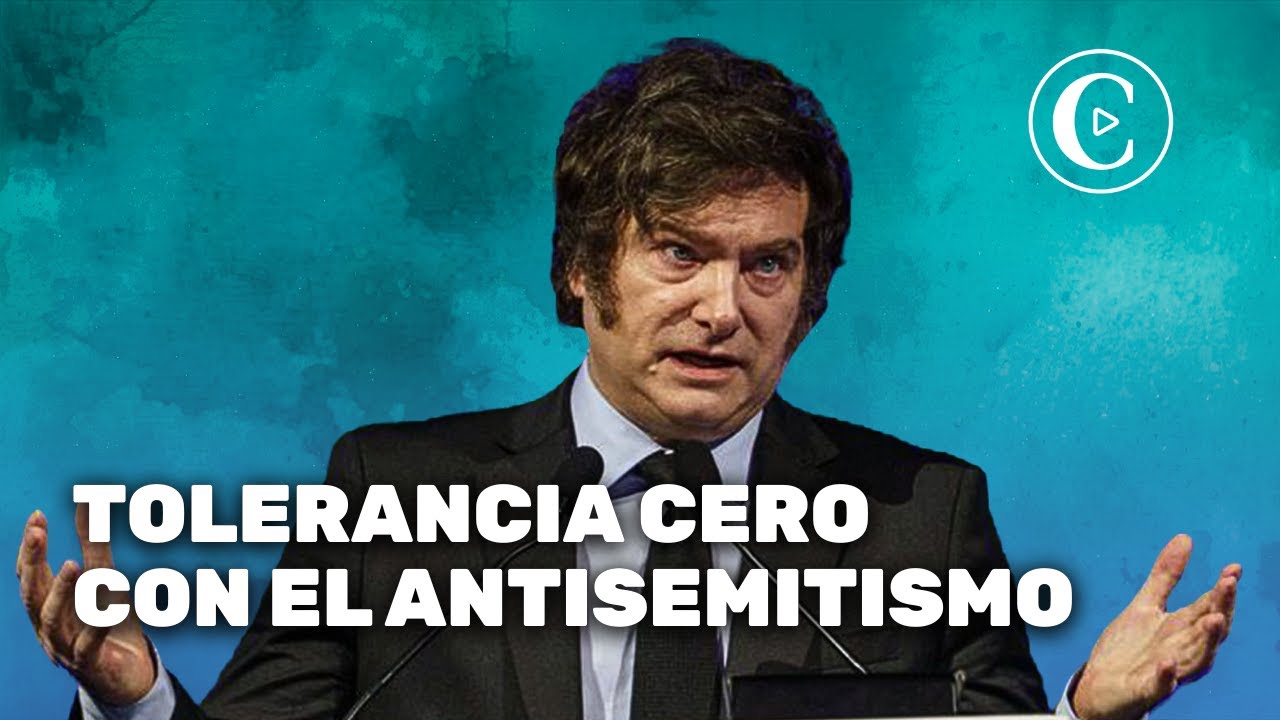 🔴 JAVIER MILEI apuntó contra el TERRORISMO y la "IZQUIERDA GLOBAL" en ...