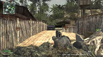 xSDFx Gucci NL - MW3 Game Clip - Sick throwing knife accros Village map.